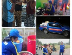 Pemprov Maluku Utara dan TAGANA Tunjukkan Kepedulian Nyata, Tanggap Tangani Dampak Kebakaran di Tobelo